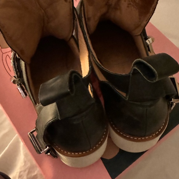 Jeffrey Campbell Coltrane Boots in Size UK4/US W6.5/EU 37 in Black w/ White Sole - Picture 8 of 15